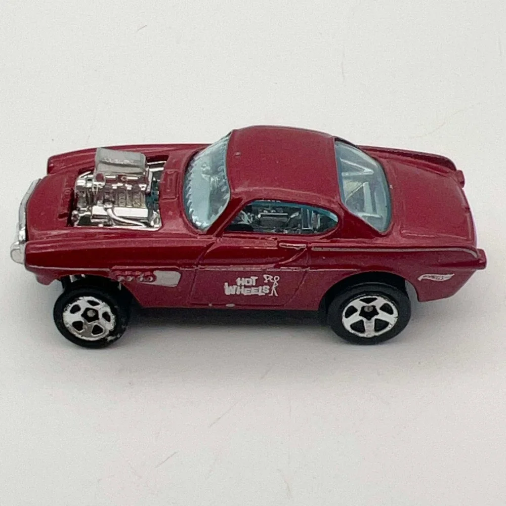 Hot Wheels 2022 Volvo P1800‎ Gasser HKG27 Red Metal Diecast Toy Car